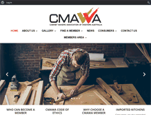 Tablet Screenshot of cmawa.com.au